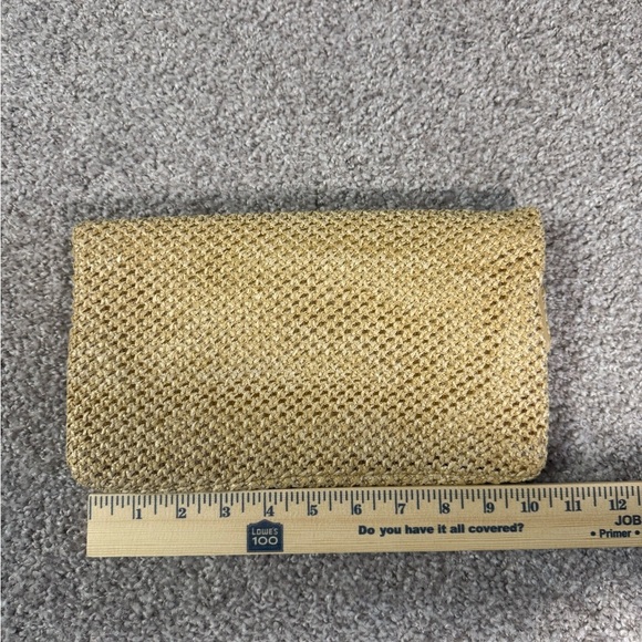 Urban Expressions Free People Woven Straw Clutch Perfect Condition - Picture 4 of 7